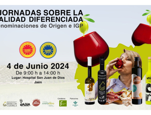 Los mejores productos agroalimentarios se darán cita en Jaén en las I Jornadas sobre Calidad Diferenciada